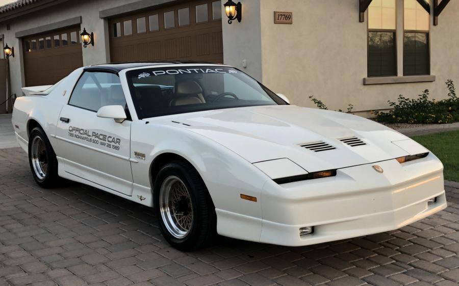 Pontiac Firebird Trans Am Turbo 20th Anniversary Indy 500 Pace Car (1 of 1555) '1989